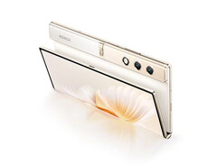 O Honor V Purse é um retorno ao design envolvente que a Huawei foi pioneira com o Mate X. (Fonte da imagem: Honor)