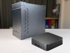 Os primeiros modelos de mini PCs da Xiaomi (Fonte de imagem: Weibo)