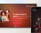 Apple TVs com iPhones se transformam em máquinas de karaokê com o tvOS 26. (Fonte da imagem: Apple)