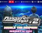 Banner de Danganronpa 2×2 exibido