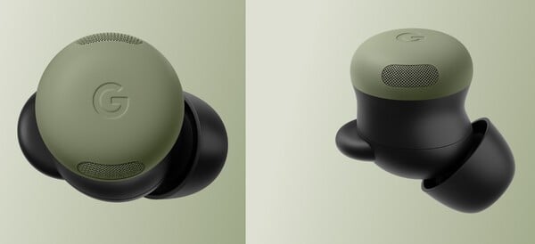 A nova cor do Pixel Buds Pro 2 combina com a cor Olive dos modelos Pixel 11 Pro.