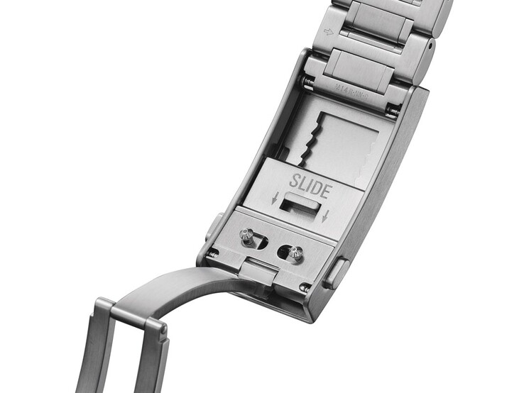 O fecho atualizado oferece ajustes fáceis de até 16 mm em incrementos de 2 mm 