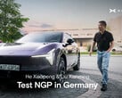 Testes no trânsito da cidade de Munique: o CEO da Xpeng, He Xiaopeng, demonstra o novo sistema Next Generation Pilot (NGP) no Xpeng L03.