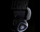 O novo headset para jogos Legion será lançado na China em 19 de maio de 2026. Na foto: a imagem teaser dos fones de ouvido.