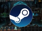 Uma imagem mostrando o logotipo do Steam e o jogo Iratus: Lord of the Dead, cujo preço atual é inferior a US$ 3.