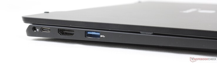 Esquerda: Adaptador AC, USB-C c/ DisplayPort + Fornecimento de energia