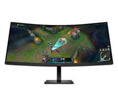 Frente do HP Omen 34c G2