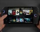 O OneXPlayer X2 Mini Pro possui uma tela OLED de 8,8 polegadas.