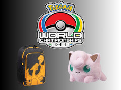 A mercadoria do Pokémon World Championships é mostrada (Fonte da imagem: The Pokémon Company com edições)