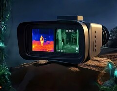 O SpectraEyes combina uma câmera de visão noturna com uma câmera de imagem térmica.