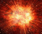 Ilustração artística mostrando uma explosão no espaço. (Fonte da imagem: Shutterstock/mik ulyannikov)