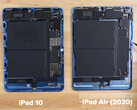 o iFixit teoriza que não há como incluir Apple Suporte a lápis 2 dentro do design do iPad 10. (Fonte da imagem: iFixit)