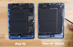 o iFixit teoriza que não há como incluir Apple Suporte a lápis 2 dentro do design do iPad 10. (Fonte da imagem: iFixit)