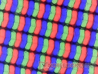 Matte subpixel com quase nenhuma granulometria