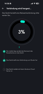 Configuração da conexão WLAN