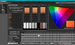 ColorChecer antes da calibração