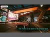 um dos quatro novos veículos que chegarão ao Cyberpunk 2077. (Fonte da imagem: Cyberpunk 2077 no YouTube)