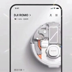 Uma imagem que supostamente mostra o aplicativo DJI Romo também vazou recentemente na internet. (Fonte da imagem: via u/HoweTheBolt)