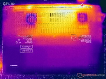 Estresse Prime95+FurMark (capa D)