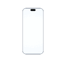 Uma simulação da tela do iPhone 18 Pro inclinada em pequenos ângulos, mostrando a alteração de cor medida nos testes da Poorplayer.