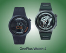 O OnePlus Watch 4 em duas cores de lançamento que vazaram.