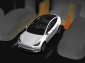 A atualização do Park Assist traz visuais de mapeamento 3D (imagem: Tesla)