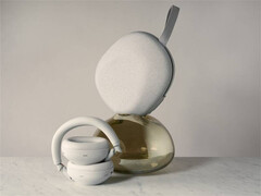 A Sony WH-1000XM6 vem com um novo estojo de transporte que se fecha magneticamente. (Fonte da imagem: Sony)