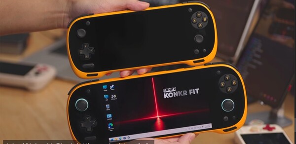 O Ayaneo Konkr Pocket Fit é menor do que o Konkr Fit. (Fonte da imagem: Ayaneo)