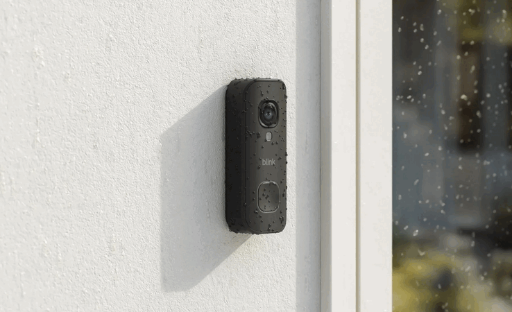 A campainha com vídeo Blink 2K+ possui resistência à água IP65