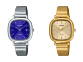 Os novos relógios da Casio, incluindo o LTP-B166D-2AV (à esquerda) e o LTP-B166G-9AV (à direita), estão prestes a ser lançados na Europa. (Fonte da imagem: Casio)