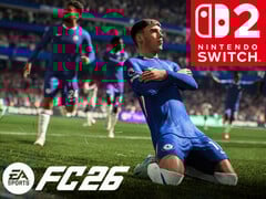 O banner do EA Sports FC 26 Switch 2 é mostrado (Fonte da imagem: Nintendo of America, EA Sports com edições)