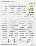 GPU-Z da Nvidia