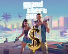 Arte de GTA 6 com Jason, Lucia e cifrão (Fonte da imagem: Rockstar Games com edições)