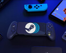 O GameHub já está disponível na Google Play Store. Na foto: uma imagem promocional do controle móvel G8 Plus. (Fonte da imagem: GameSir - editado)