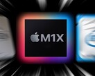 Estimativas para a Apple M1X vêem-na acelerando para além de suas rivais AMD e Intel. (Fonte da imagem: AMD/Apple/Intel - editado)