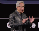 Uma captura de tela do CEO da Nvidia, Jensen Huang, na GTC 2026