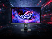 O ROG Strix Pulsar XG27AQNGV tem molduras finas e um suporte menor do que os monitores para jogos equivalentes anteriores da Asus. (Fonte da imagem: Asus)