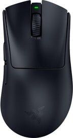 Vista superior do Razer DeathAdder V4 Pro na cor preta (Fonte da imagem: Amazon)