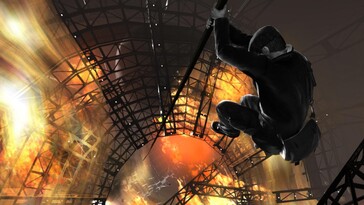 Na foto: Uma captura de tela do jogo The Saboteur.