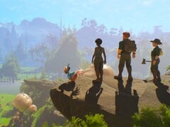 Captura de tela promocional do jogo de sobrevivência em mundo aberto da Nordic Trolls, intitulado Under a Rock.