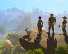 Captura de tela promocional do jogo de sobrevivência em mundo aberto da Nordic Trolls, intitulado Under a Rock.