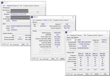 XPG apresenta os resultados de seu experimento de overclocking DDR5. (Fonte: XPG)
