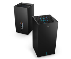 O Predator Connect X7 5G CPE tem um design mais moderno do que seu antecessor de 2021. (Fonte da imagem: Acer)