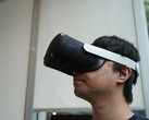 Protótipo do headset Meta Tiramisu VR. (Fonte da imagem: Meta)