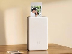 A Mijia Pocket Photo Printer Pro possui um design compacto (Fonte da imagem: Xiaomi)