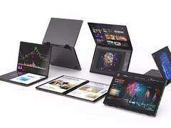 Um novo laptop de 10 polegadas com uma configuração de tela dupla chegou ao mercado (Fonte da imagem: Nwnlap)