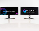 Um exemplo da nova tecnologia QD-OLED Penta Tandem da Samsung Display.