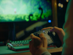 O Steam Controller 2026 (ou Steam Controller 2), jogando Hollow Knight: Silksong.