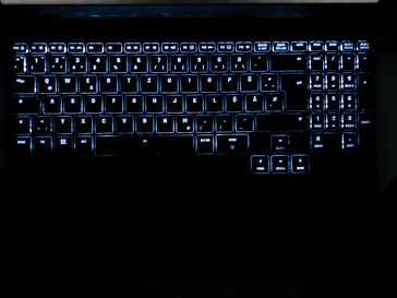Iluminação do teclado