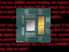 Espera-se que as CPUs de desktop AMD Zen 6 contem com até dois CCDs de 12 núcleos. (Fonte da imagem: AMD, Moore's Law is Dead)